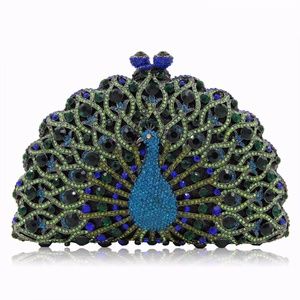Austrian Crystal Peacock Purse Gift Wedding!
